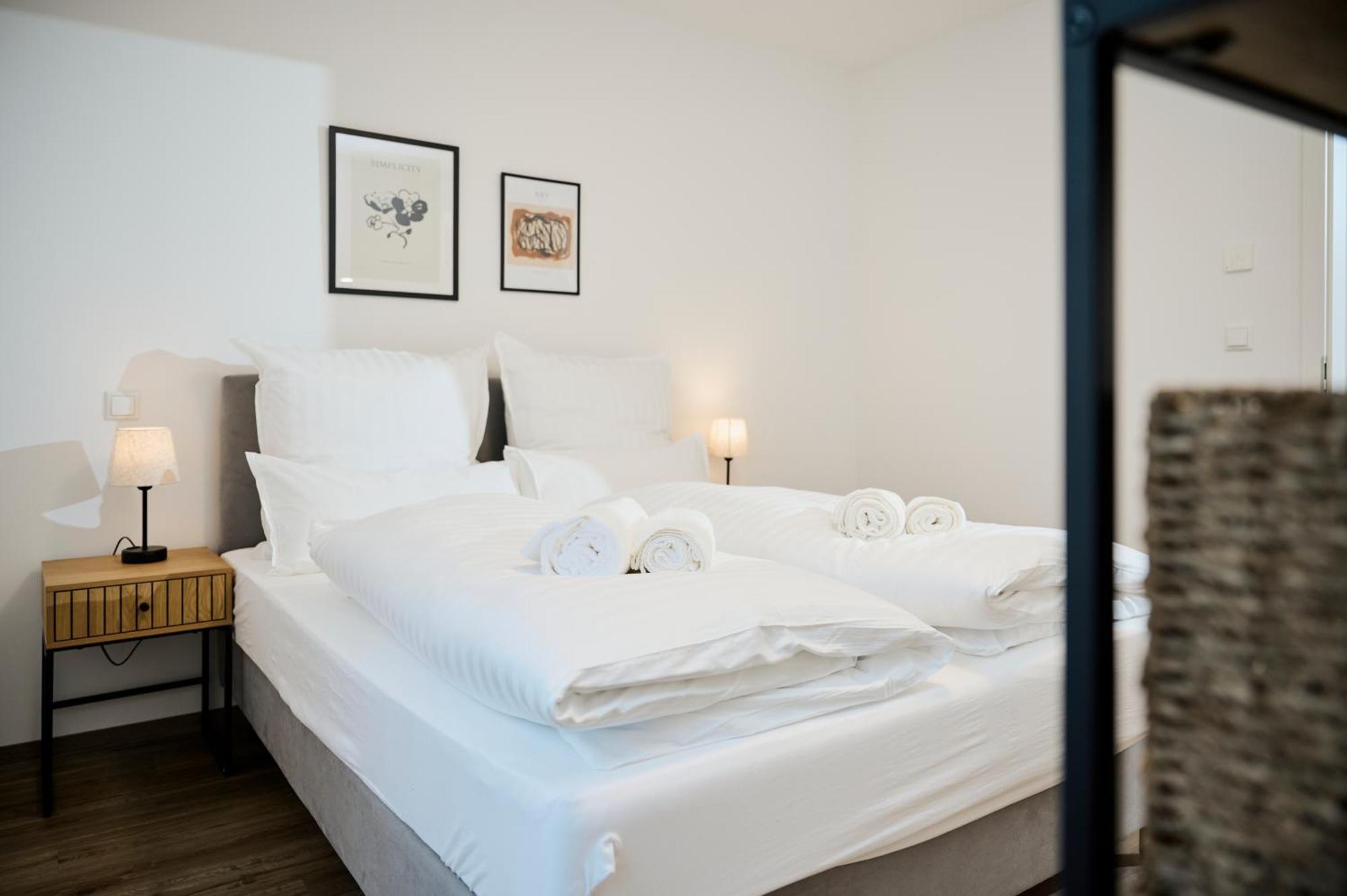 Moderne Apartments Mit Highspeed-Wlan Und Gratis-Tiefgarage Ihr Perfekter Rueckzugsort Nahe Dem Zentrum Und Der Therme I Barrierearm Bad Kissingen Kültér fotó