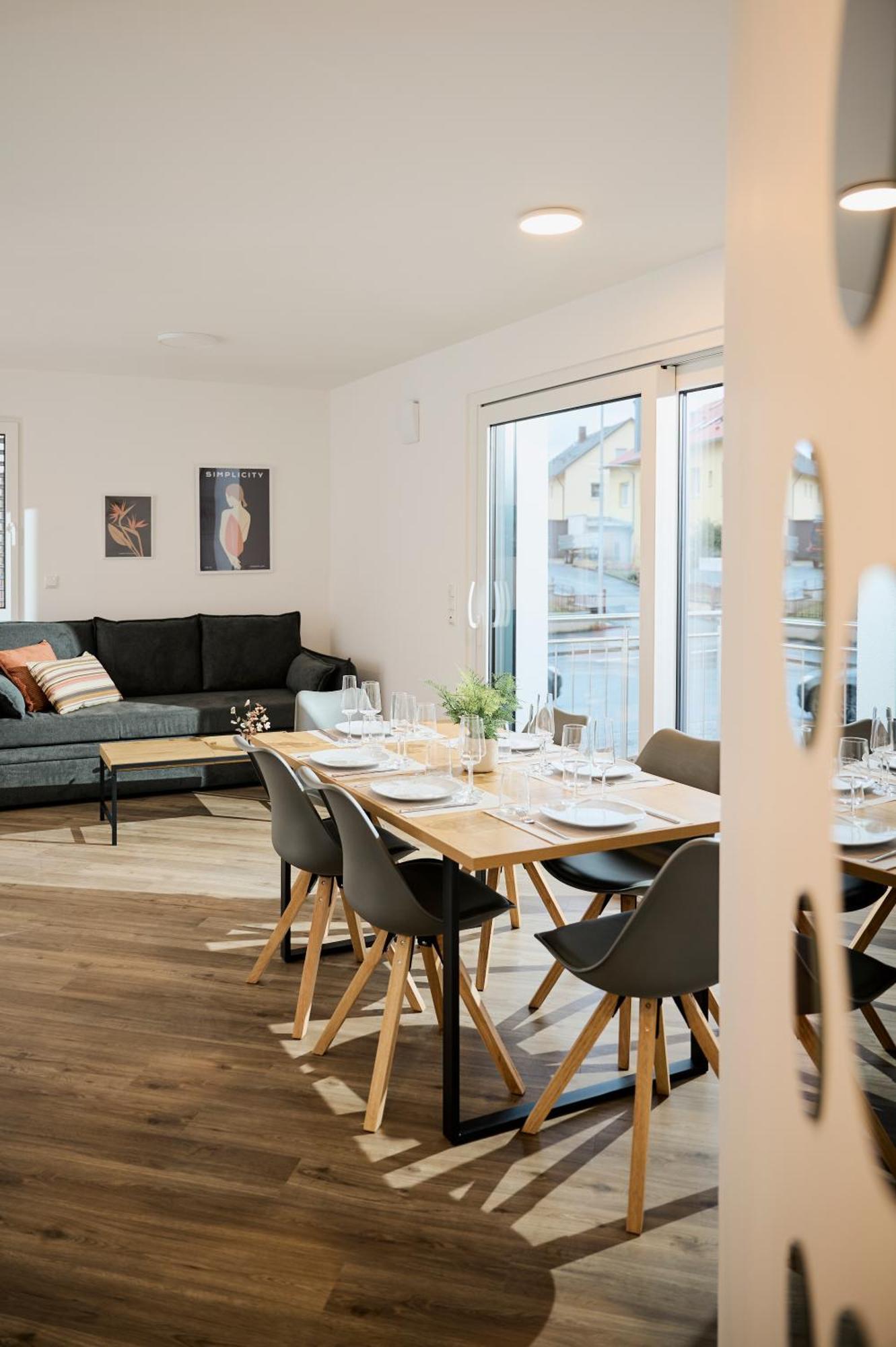 Moderne Apartments Mit Highspeed-Wlan Und Gratis-Tiefgarage Ihr Perfekter Rueckzugsort Nahe Dem Zentrum Und Der Therme I Barrierearm Bad Kissingen Kültér fotó