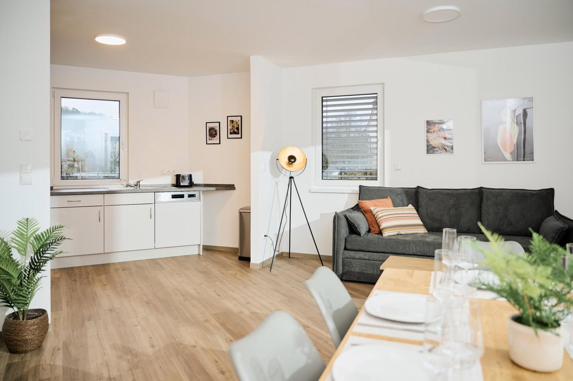 Moderne Apartments Mit Highspeed-Wlan Und Gratis-Tiefgarage Ihr Perfekter Rueckzugsort Nahe Dem Zentrum Und Der Therme I Barrierearm Bad Kissingen Kültér fotó