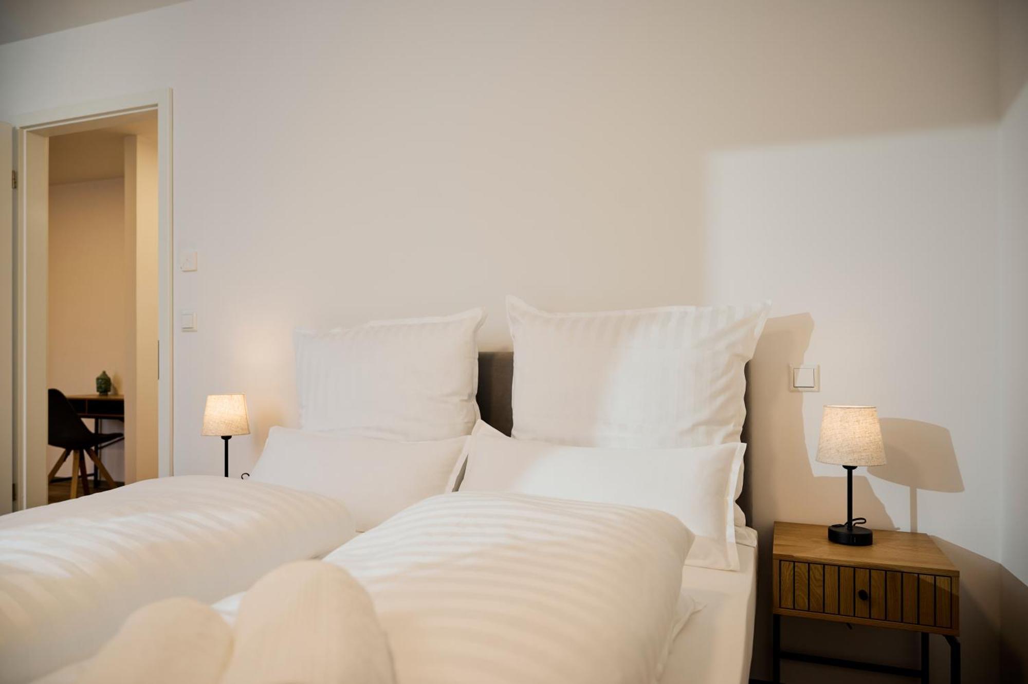 Moderne Apartments Mit Highspeed-Wlan Und Gratis-Tiefgarage Ihr Perfekter Rueckzugsort Nahe Dem Zentrum Und Der Therme I Barrierearm Bad Kissingen Kültér fotó