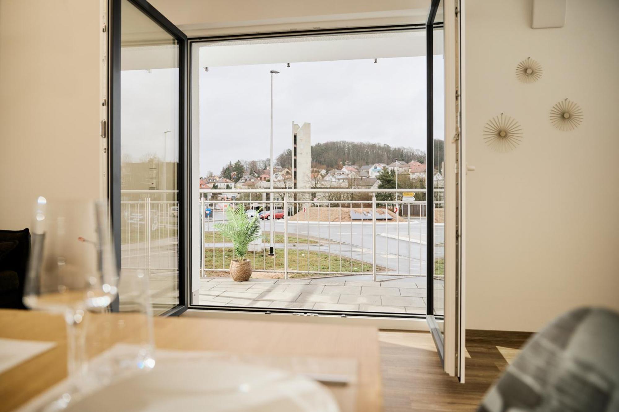 Moderne Apartments Mit Highspeed-Wlan Und Gratis-Tiefgarage Ihr Perfekter Rueckzugsort Nahe Dem Zentrum Und Der Therme I Barrierearm Bad Kissingen Kültér fotó