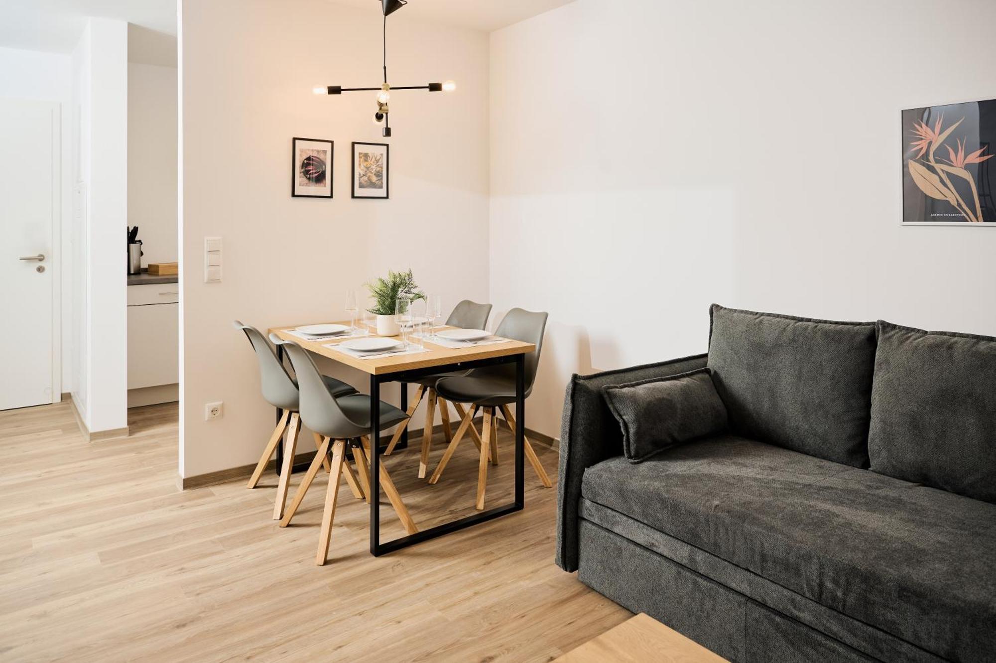 Moderne Apartments Mit Highspeed-Wlan Und Gratis-Tiefgarage Ihr Perfekter Rueckzugsort Nahe Dem Zentrum Und Der Therme I Barrierearm Bad Kissingen Kültér fotó